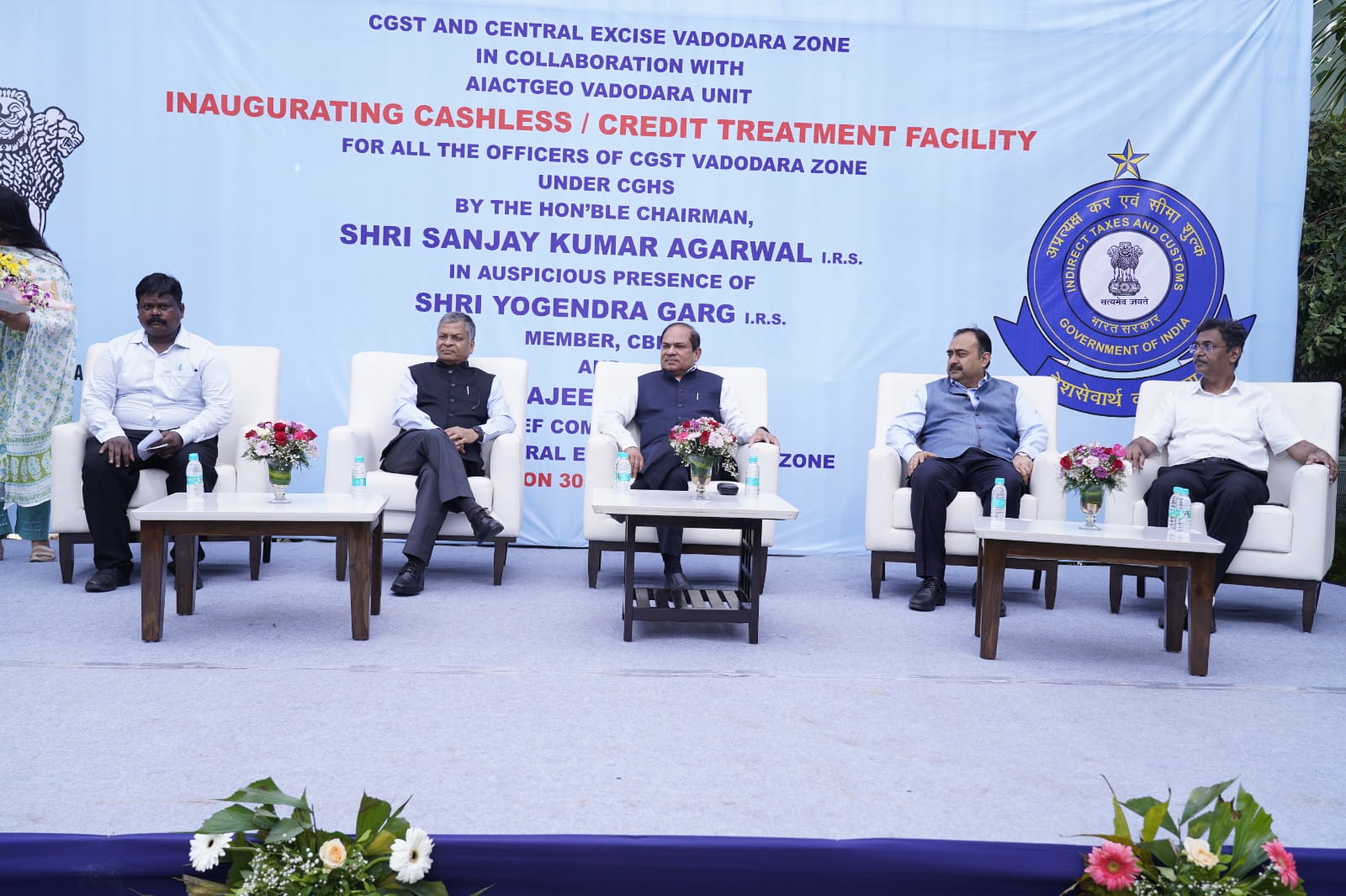 Inaugurating Cashless / Credit Treatment Facility